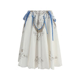 Ella Cotton midi Skirt