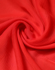 Dolce & Gabbana Red Silk Rectangle Women Wrap Shawl Scarf