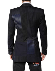 Dolce & Gabbana Multicolor Patchwork Jacket Coat Suit Blazer