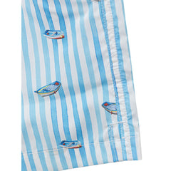 Canali Light Blue Polyester Swimwear