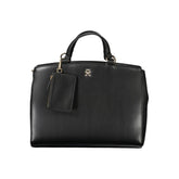 Tommy Hilfiger Black Polyethylene Women Handbag