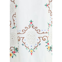 Ella Long Jacket with floral details