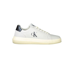 Calvin Klein Gray Leather Men Sneaker