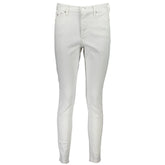 Tommy Hilfiger White Cotton Women Jeans