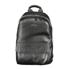 Calvin Klein Black Polyester Men Backpack
