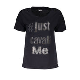Just Cavalli Black Modal Women Top