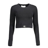 Calvin Klein Black Lyocell Women Sweater