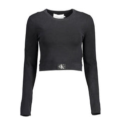 Calvin Klein Black Lyocell Women Sweater