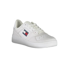 Tommy Hilfiger White Leather Men Sneaker