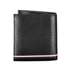 Tommy Hilfiger Black Leather Men Wallet