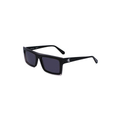 Calvin Klein Black Plastic Men Sunglass