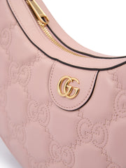 Gucci Light Pink Leather Shoulder Bag