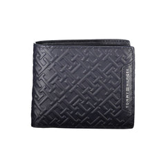 Tommy Hilfiger Blue Leather Men Wallet
