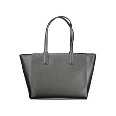 Tommy Hilfiger Black Recycled Polyester Women Handbag