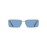 Calvin Klein Blue Metal Women Sunglass