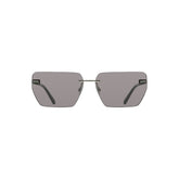 Calvin Klein Gray Metal Men Sunglass