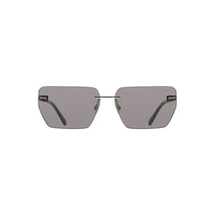 Calvin Klein Gray Metal Men Sunglass