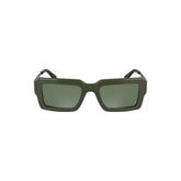 Calvin Klein Green Haircalf Women Sunglass