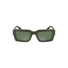 Calvin Klein Green Haircalf Women Sunglass
