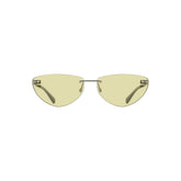 Calvin Klein Green Metal Women Sunglass