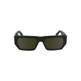Calvin Klein Green Haircalf Men Sunglasses