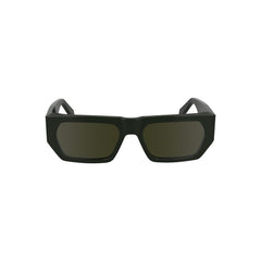Calvin Klein Green Haircalf Men Sunglasses
