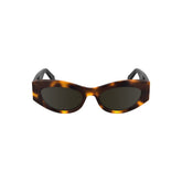 Calvin Klein Brown Haircalf Women Sunglasses