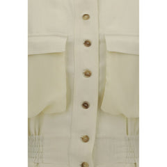 PINKO Linen chemisier Dress