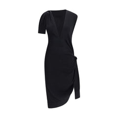 Ferragamo Asymmetrical knit Dress