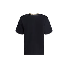 Burberry T-Shirt with Archivio Check collar
