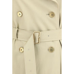 Burberry Castleford Trench Coat with Archive Check collar