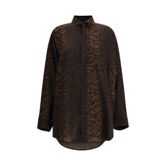 Balenciaga Leopard Shirt