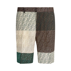 Fendi Linen Shorts