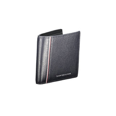 Tommy Hilfiger Blue Leather Men Wallet