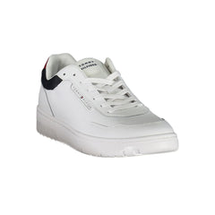 Tommy Hilfiger White Leather Men Sneaker