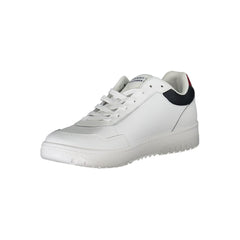Tommy Hilfiger White Leather Men Sneaker