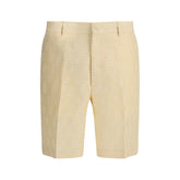 Fendi Linen Shorts