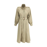 Chloé Cotton gabardine long Trench Coat
