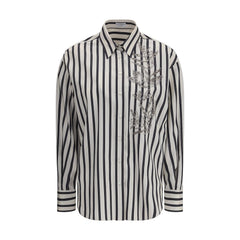 Brunello Cucinelli Striped Shirt