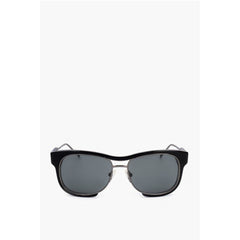 Linda Farrow Black Haircalf Sunglass