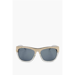 Linda Farrow White Haircalf Sunglass