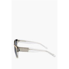 Linda Farrow White Haircalf Sunglass