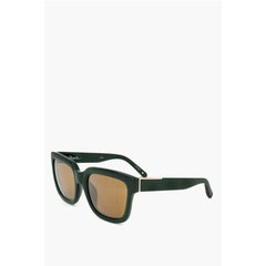 Linda Farrow Green Haircalf Sunglass