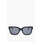 Linda Farrow Black Haircalf Sunglass