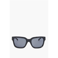 Linda Farrow Black Haircalf Sunglass