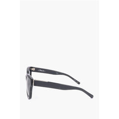 Linda Farrow Black Haircalf Sunglass