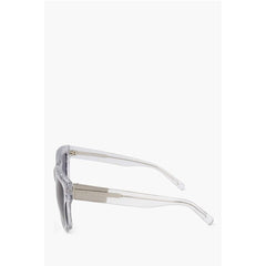 Linda Farrow White Haircalf Sunglass