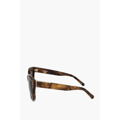 Linda Farrow Brown Haircalf Sunglass