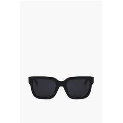 Linda Farrow Black Haircalf Sunglass