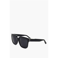 Linda Farrow Black Haircalf Sunglass
